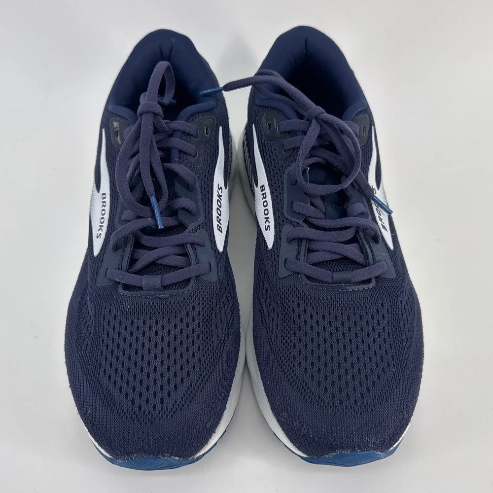 Brooks Beast GTS Men's Size 10 Wide 2E Navy Blue Running Shoes 1104252E